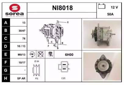 Генератор (SNRA: NI8018)