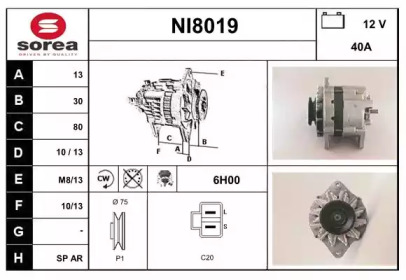 Генератор (SNRA: NI8019)