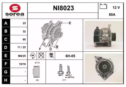 Генератор (SNRA: NI8023)