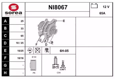 Генератор (SNRA: NI8067)