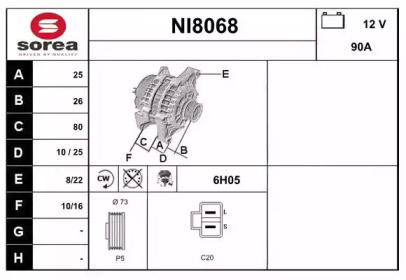 Генератор (SNRA: NI8068)