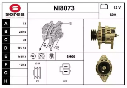 Генератор (SNRA: NI8073)