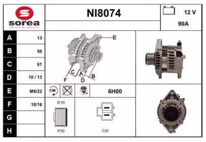 Генератор (SNRA: NI8074)