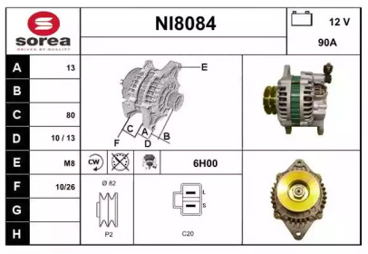 Генератор (SNRA: NI8084)