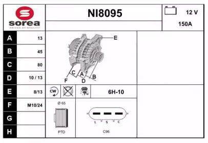 Генератор (SNRA: NI8095)