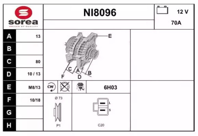 Генератор (SNRA: NI8096)