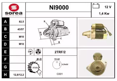 Стартер (SNRA: NI9000)