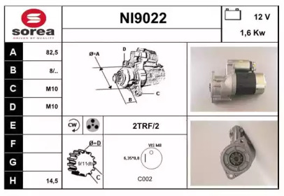 Стартер (SNRA: NI9022)