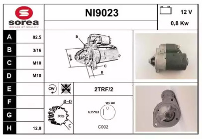 Стартер (SNRA: NI9023)