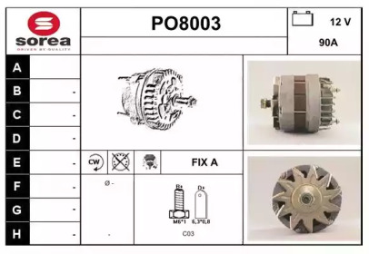 Генератор (SNRA: PO8003)