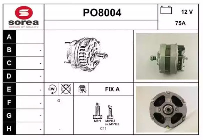 Генератор (SNRA: PO8004)