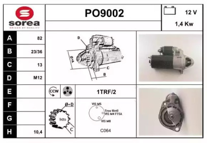 Стартер (SNRA: PO9002)