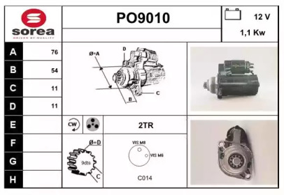 Стартер (SNRA: PO9010)