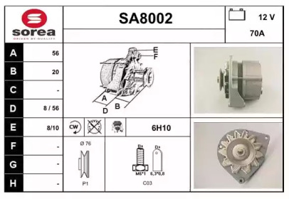 Генератор (SNRA: SA8002)