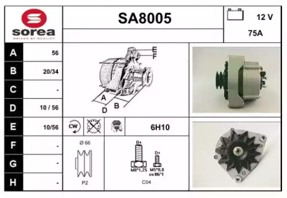 Генератор (SNRA: SA8005)