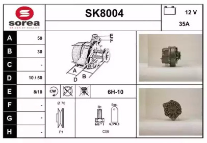 Генератор (SNRA: SK8004)