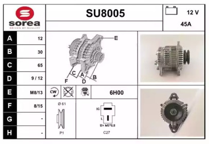 Генератор (SNRA: SU8005)