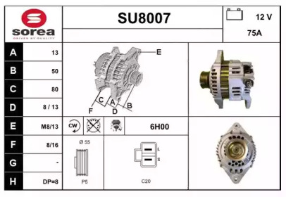 Генератор (SNRA: SU8007)