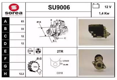 Стартер (SNRA: SU9006)