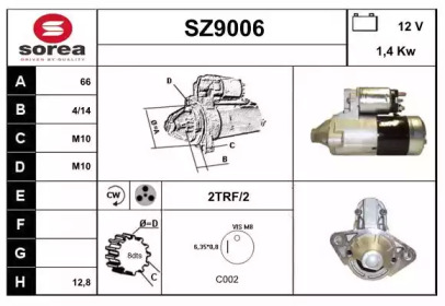 Стартер (SNRA: SZ9006)