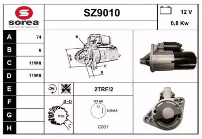 Стартер (SNRA: SZ9010)