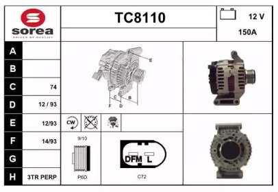 Генератор (SNRA: TC8110)