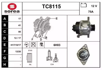 Генератор (SNRA: TC8115)