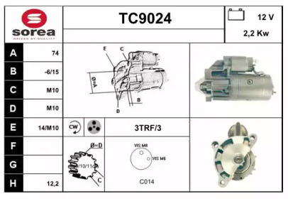 Стартер (SNRA: TC9024)