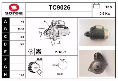 Стартер (SNRA: TC9026)