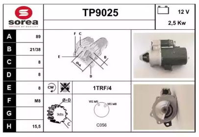 Стартер (SNRA: TP9025)