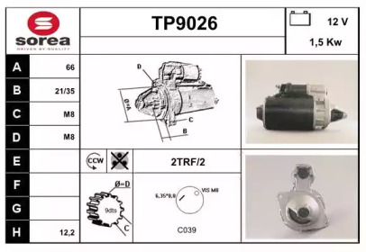 Стартер (SNRA: TP9026)