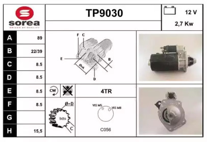 Стартер (SNRA: TP9030)