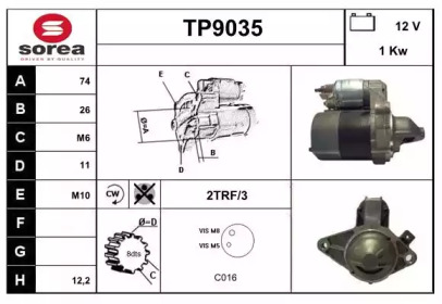 Стартер (SNRA: TP9035)