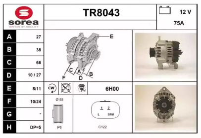 Генератор (SNRA: TR8043)