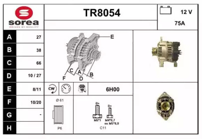 Генератор (SNRA: TR8054)