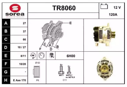 Генератор (SNRA: TR8060)