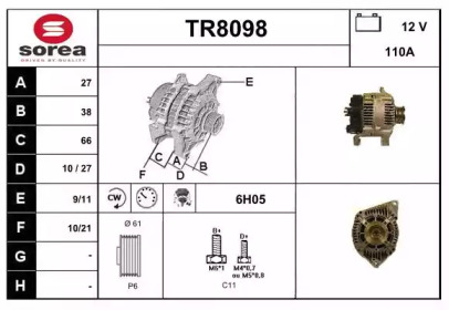 Генератор (SNRA: TR8098)