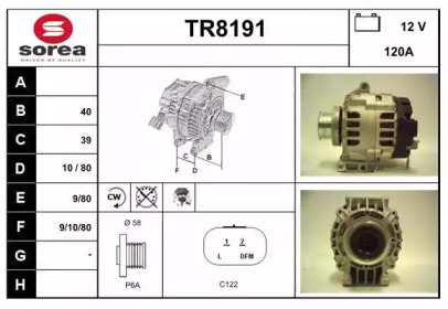 Генератор (SNRA: TR8191)