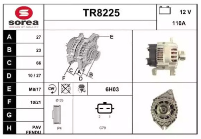 Генератор (SNRA: TR8225)