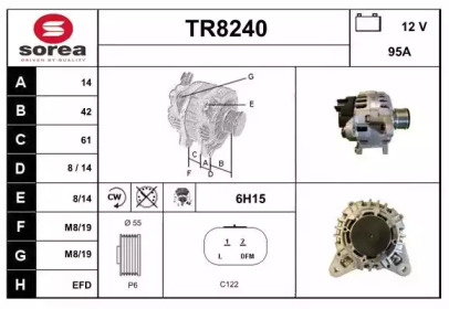 Генератор (SNRA: TR8240)