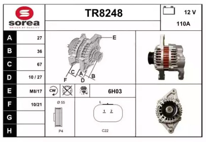 Генератор (SNRA: TR8248)