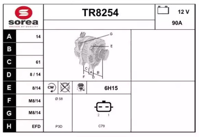 Генератор (SNRA: TR8254)