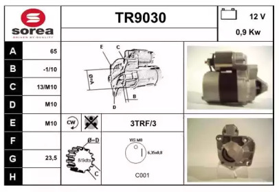 Стартер (SNRA: TR9030)