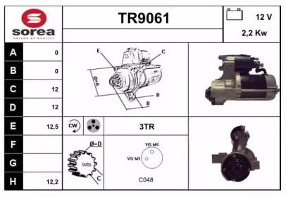 Стартер (SNRA: TR9061)