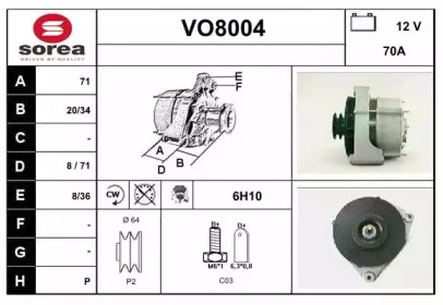 Генератор (SNRA: VO8004)