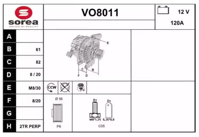 Генератор (SNRA: VO8011)