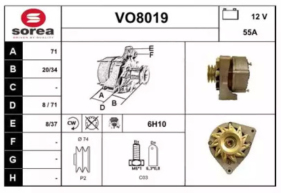 Генератор (SNRA: VO8019)