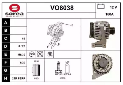 Генератор (SNRA: VO8038)