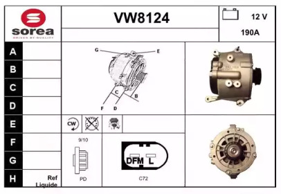 Генератор (SNRA: VW8124)