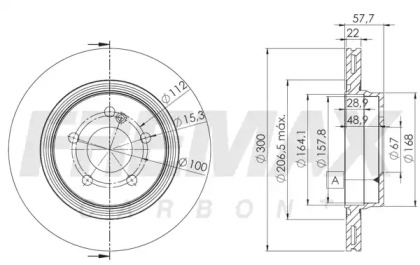 Тормозной диск (FREMAX: BD-6468)